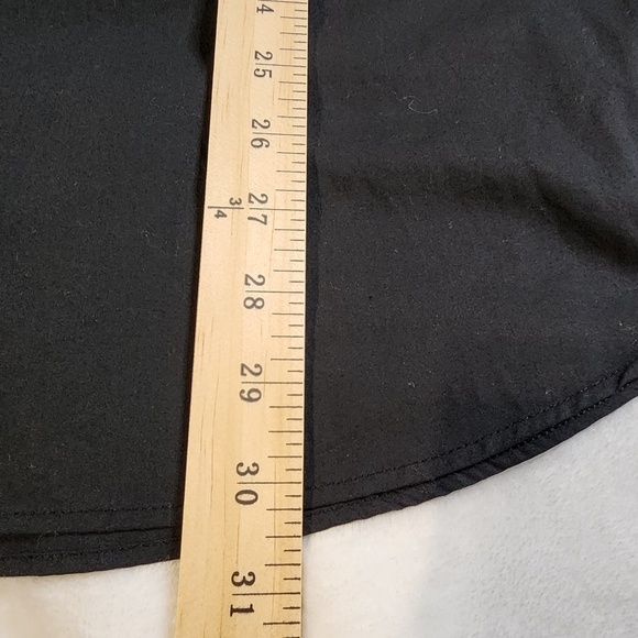 Stacy Adams Classic Black Button Up Dress Shirt, EUC, Size 18 36/37 - Picture 6 of 6